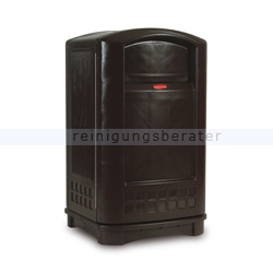 Mülleimer Rubbermaid Landmark Container 189,3 L schwarz