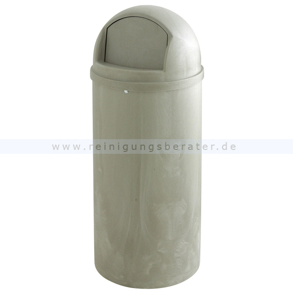 Mülleimer Rubbermaid Marshal Container 94,6 L Beige