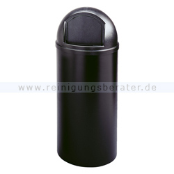 Mülleimer Rubbermaid Marshal Container 94,6 L Schwarz