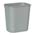 Zusatzbild Mülleimer Rubbermaid Rechteckiger Abfallbehälter 12,9 L grau