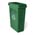 Zusatzbild Mülleimer Rubbermaid Slim Jim mit Luftschlitze 87 L grün