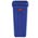 Zusatzbild Mülleimer Rubbermaid Slim Jim mit Luftschlitzen 60 L blau