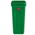 Zusatzbild Mülleimer Rubbermaid Slim Jim mit Luftschlitzen 60 L grün