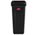 Zusatzbild Mülleimer Rubbermaid Slim Jim mit Luftschlitzen 60 L schwarz