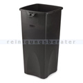 Mülleimer Rubbermaid Untouchable Container Schwarz 87 L