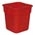 Zusatzbild Mülleimer Rubbermaid Viereckiger Brute Container 106 L rot