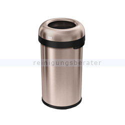 Mülleimer Simplehuman Open Top 60 L rosegold