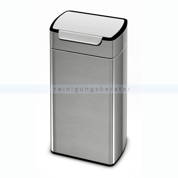 Mülleimer Simplehuman rechteckig Touch-Bar Bin 30 L