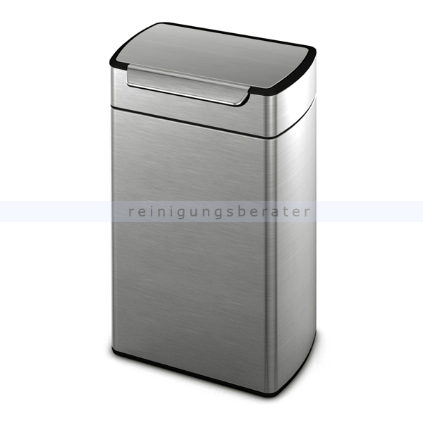 Simplehuman rechteckiger touch-bar Abfalleimer 40 L CW2014