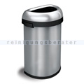 Mülleimer Simplehuman Semi-round Open Bin 60 L