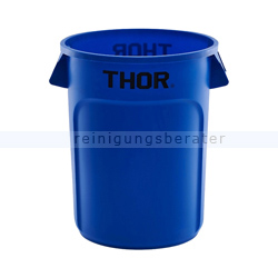 Mülleimer Trust THOR runder Behälter 121 L blau