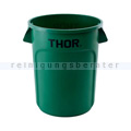 Mülleimer Trust THOR runder Behälter 121 L grün