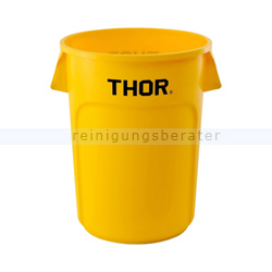 Mülleimer Trust THOR runder Behälter 166 L gelb