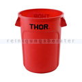 Mülleimer Trust THOR runder Behälter 166 L rot
