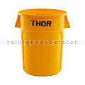 Mülleimer Trust THOR runder Behälter 208 L gelb