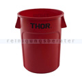 Mülleimer Trust THOR runder Behälter 208 L rot