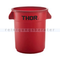 Mülleimer Trust THOR runder Behälter 23 L rot