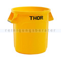 Mülleimer Trust THOR runder Behälter 38 L gelb