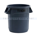 Mülleimer Trust THOR runder Behälter 38 L grau