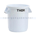 Mülleimer Trust THOR runder Behälter 38 L weiß