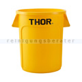 Mülleimer Trust THOR runder Behälter 60 L gelb