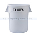 Mülleimer Trust THOR runder Behälter 60 L weiß