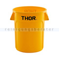 Mülleimer Trust THOR runder Behälter 75 L gelb