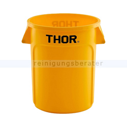 Mülleimer Trust THOR runder Behälter 75 L gelb