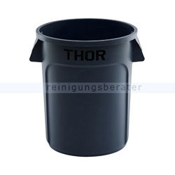Mülleimer Trust THOR runder Behälter 75 L grau