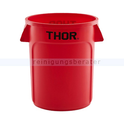 Mülleimer Trust THOR runder Behälter 75 L rot