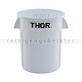 Mülleimer Trust THOR runder Behälter 75 L weiß