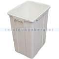 Mülleimer TTS Kunststoffbehälter MAX 50 L weiß