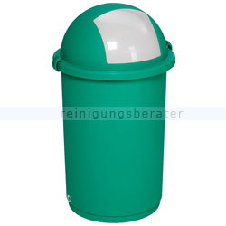 Mülleimer VAR Abfallbehälter Pushbin 50 L grün