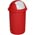 Zusatzbild Mülleimer VAR Abfallbehälter Pushbin 50 L rot
