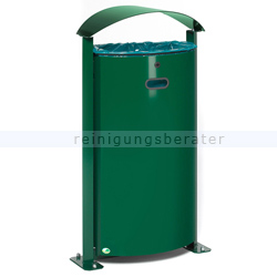 Mülleimer VAR E 03 Außengerät moosgrün 120 L