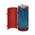 Zusatzbild Mülleimer VAR Kompakt Junior Abfallsammler 120 L rot