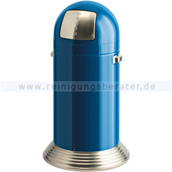 Mülleimer Wesco Big Push 120 L blau