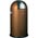Zusatzbild Mülleimer Wesco Pushboy 50 L chocolate brown