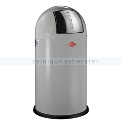 Mülleimer Wesco Pushboy 50 L cool grey