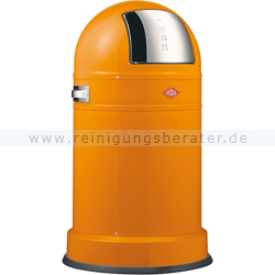 Mülleimer Wesco PUSHBOY CLASSIC LINE 50 L orange