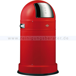 Mülleimer Wesco PUSHBOY CLASSIC LINE 50 L rot