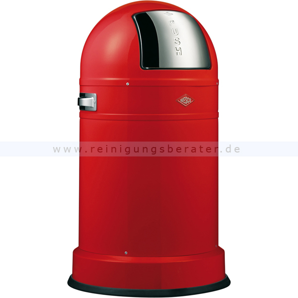 Mülleimer Wesco PUSHBOY CLASSIC LINE 50 L rot