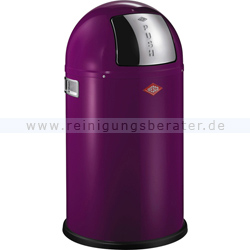 Mülleimer Wesco Pushboy Junior 22 L brombeer