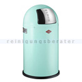 Mülleimer Wesco Pushboy Junior 22 L mint