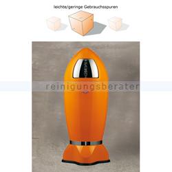 Mülleimer Wesco Spaceboy Rakete XL 35 L orange B-WARE