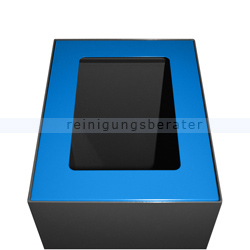 Mülleimer Zubehör V-Part Deckel für 60 L Mülleimer blau