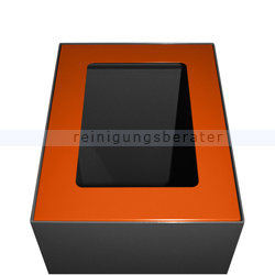 Mülleimer Zubehör V-Part Deckel für 60 L Mülleimer orange