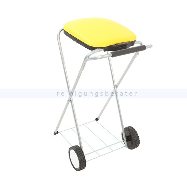 Müllsackständer Move & Up Abfallsackhalter gelb