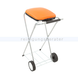 Müllsackständer Move & Up Abfallsackhalter orange