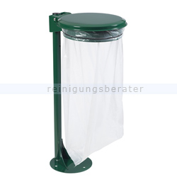 Müllsackständer Rossignol Collecmur Stahl mit Deckel 110 L
